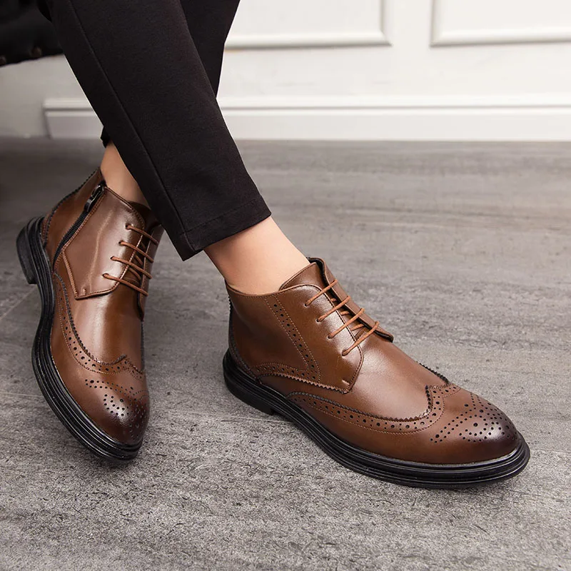 chaussures-en-cuir-brogue-pour-hommes-style-gentleman-britannique-mode-fete-ou-bureau-d'affaires-rue-en-plein-air-38-46-bottes-courtes-nouveau
