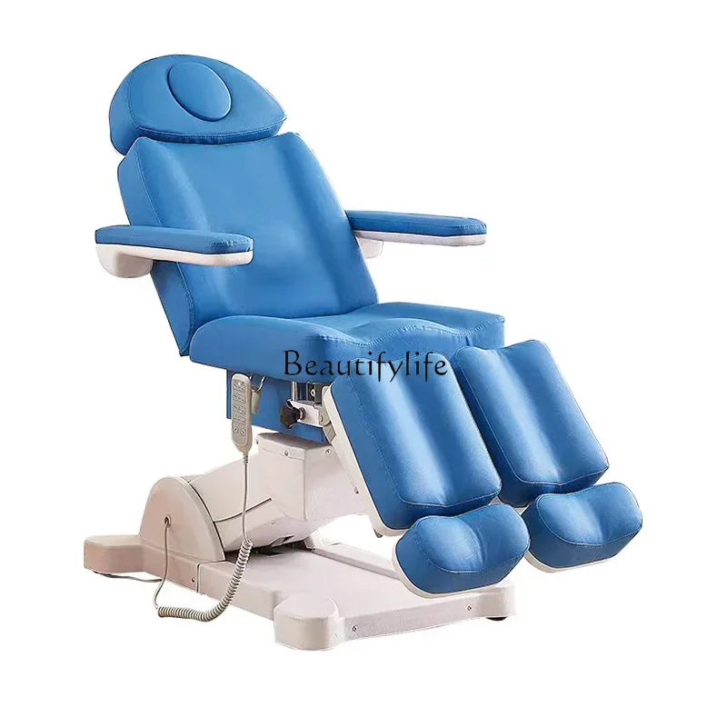 

Electric Lifting Beauty Bed Nail Art Soaking Foot Split Leg Multifunctional Professional Pedicure Chair