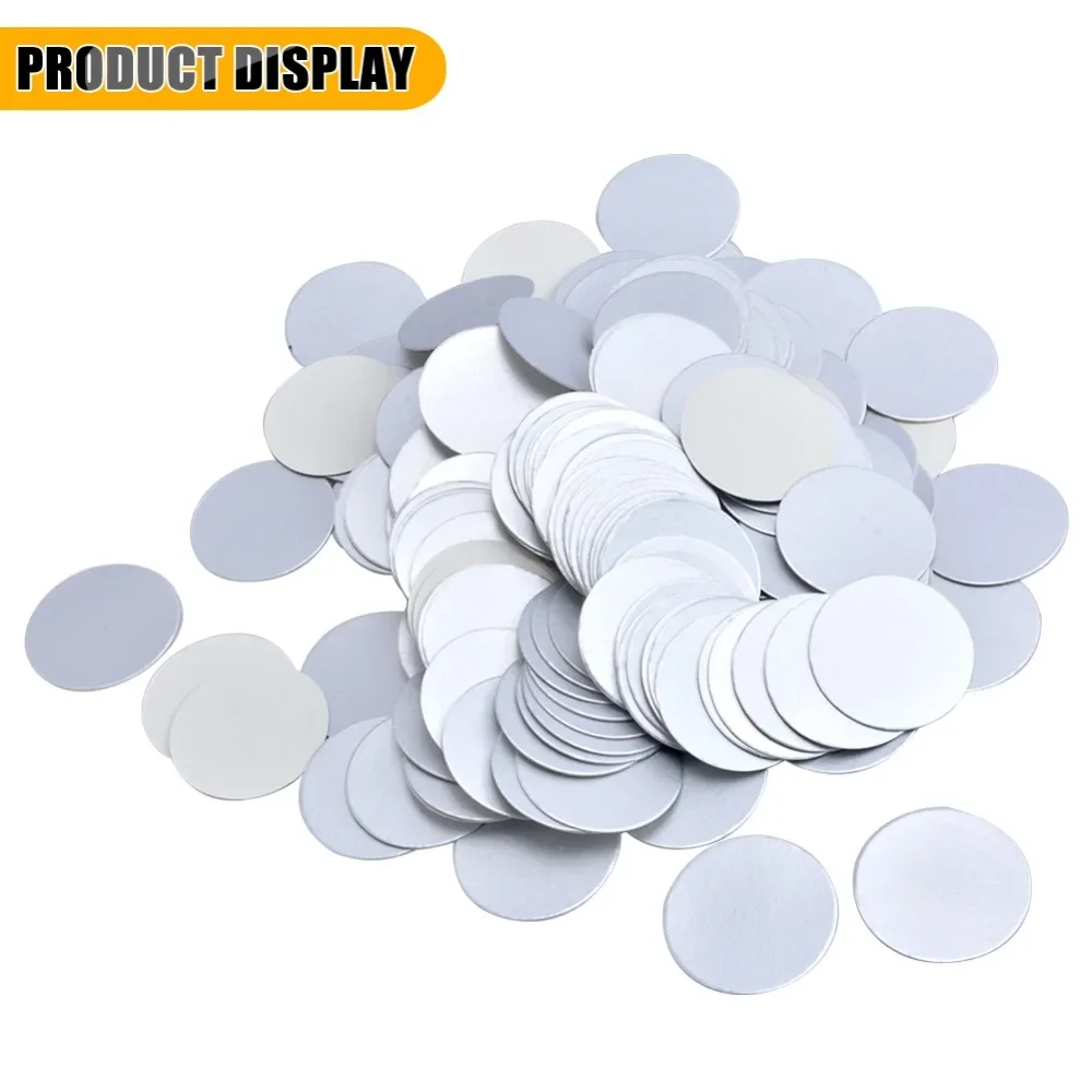 

BB5000pcs/lot 35mm PET PE HDPE GLASS PS Induction Aluminum Foil liners Inserts for induction sealing