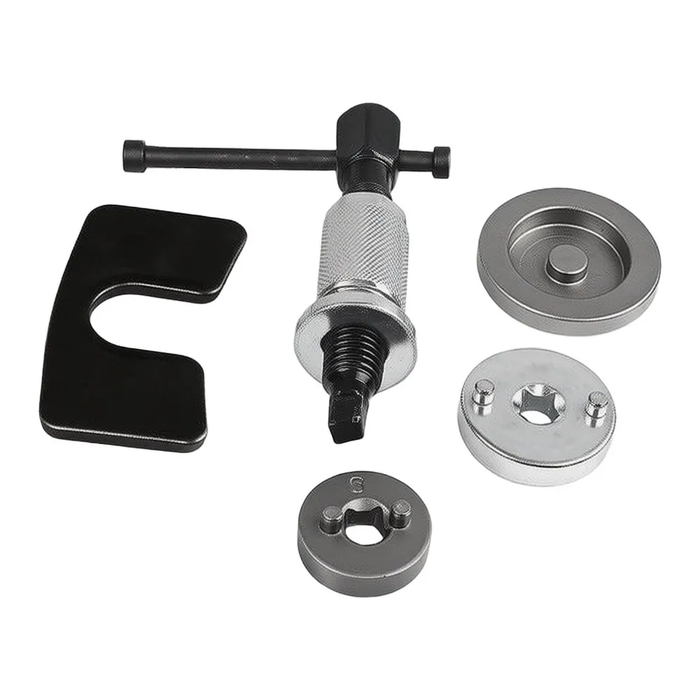 5-Pc Brake Caliper Piston Compressor Tool Set Designed for Use During Routine Brake Pad Replacement Procedures