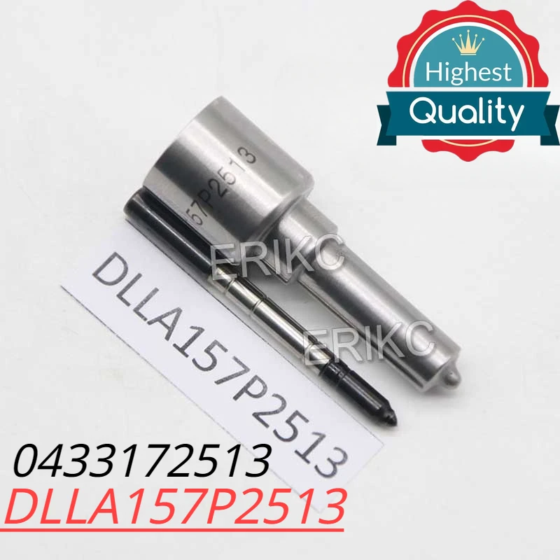 DLLA 157 P 2513 Diesel Injector Tip 0433172513 DLLA157P2513 Fuel Injection Nozzle Assembly FOR Bosch 0445110737 0 445 110 737