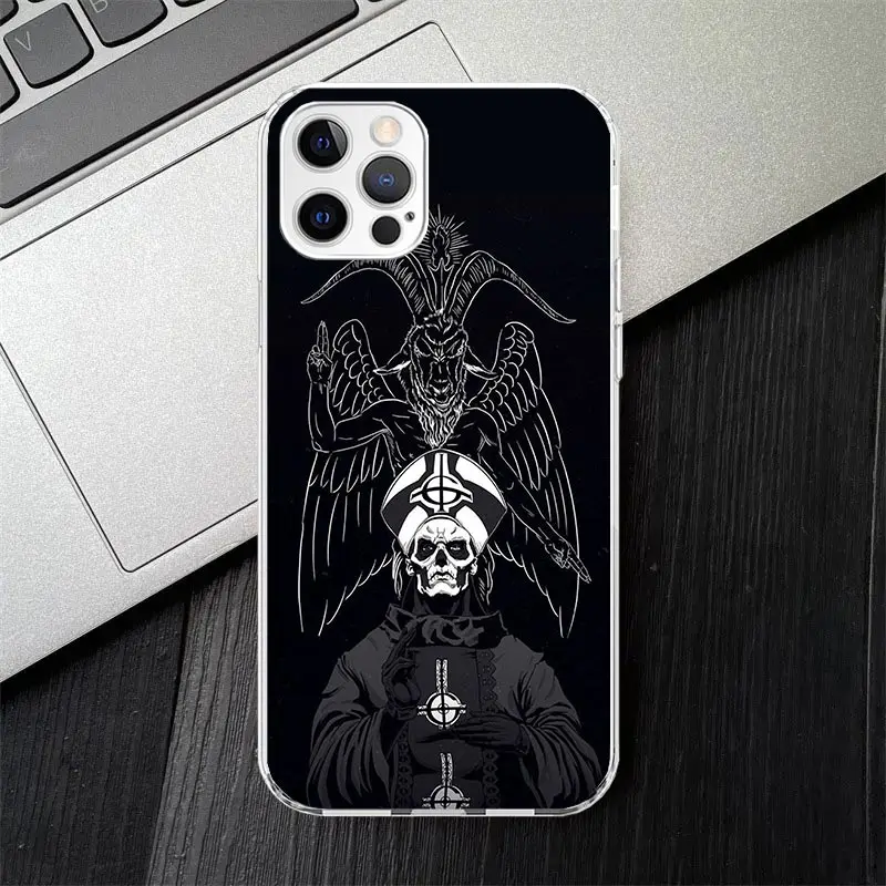 Ghost Papa Emeritus Soft Silicone Phone Case For Apple iPhone 11 14 15 16 Pro 12 13 Mini XR X XS Max 7 Plus 8 + Fundas Cover 11 