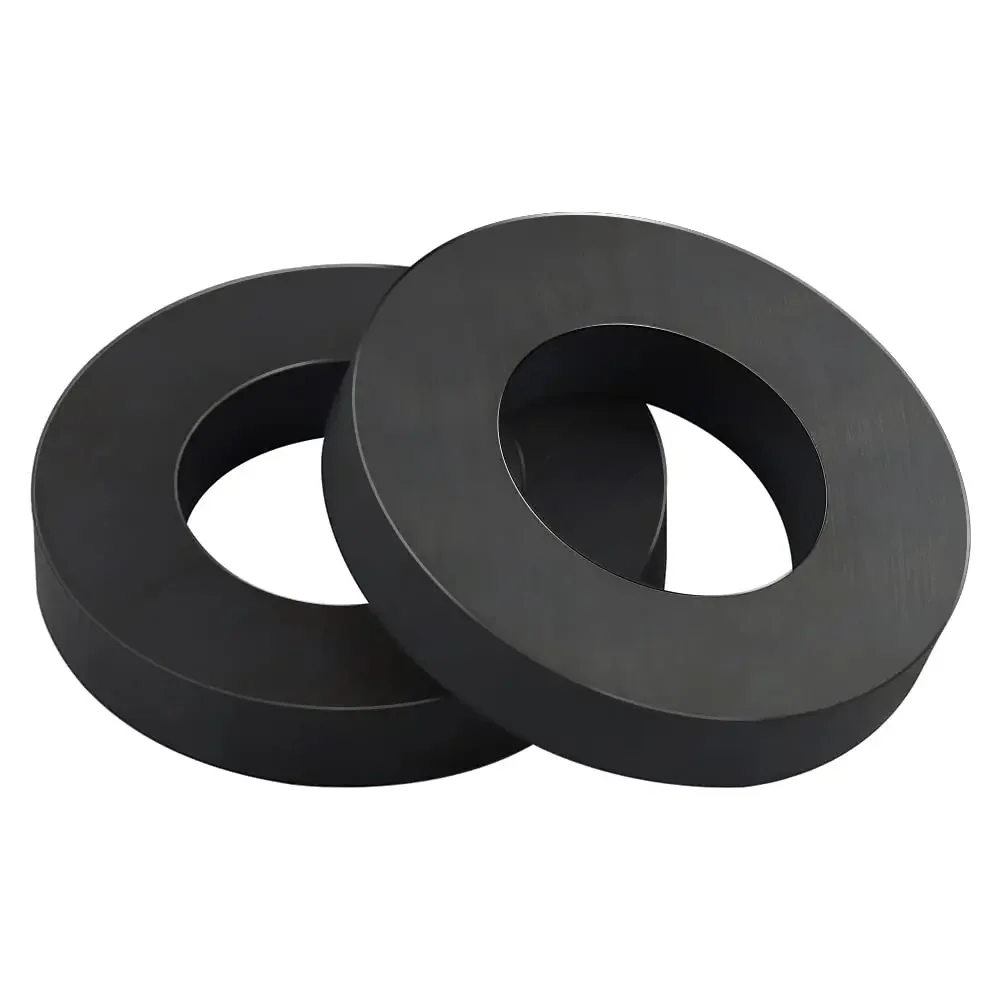 Dia 40 -100mm   Ferrite Ring Magnet， Heavy Duty Ceramic Magnets for Industry, Science,Crafts and Hobbies