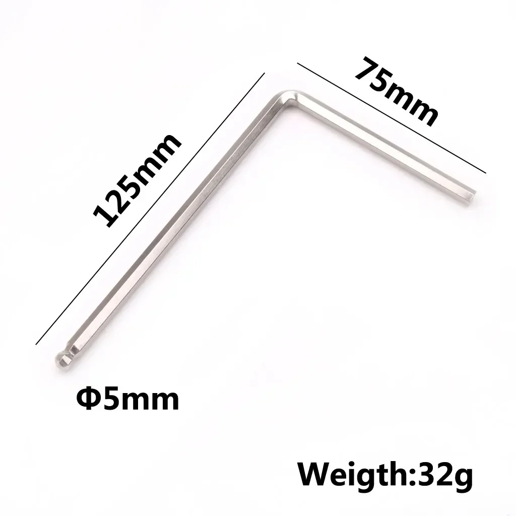 Truss Rod Tool Accessories 1/2pcs Guitar Wrench 4mm/5mm Adjusting Guitar Neck Bass Carbon Steel Electric Guitar