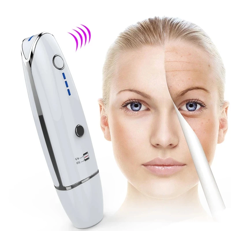 

Home Mini Hifu Ultrasonic RF Face Lifting Wrinkle Removal Line V-Shape Anti-Aging Skin Tightening Eye Care Beauty Device