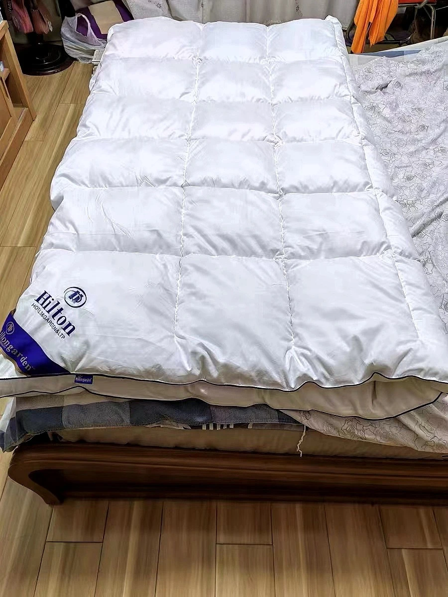 فندق أربعة مواسم لحاف مريح-سرير مفرد دافئ ريشة مخملية المعزي بطانية مكيف الهواء للنوم الناعم طوال الموسم