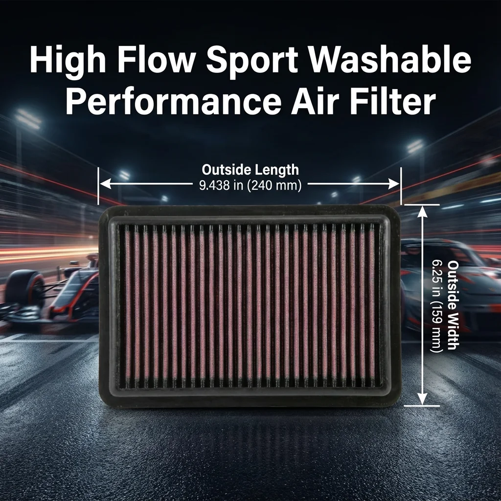 

Воздушный фильтр High Flow Sport, моющийся, для Honda CR-V 2012-2018 2.0, 33-3094, 17220R6AJ00