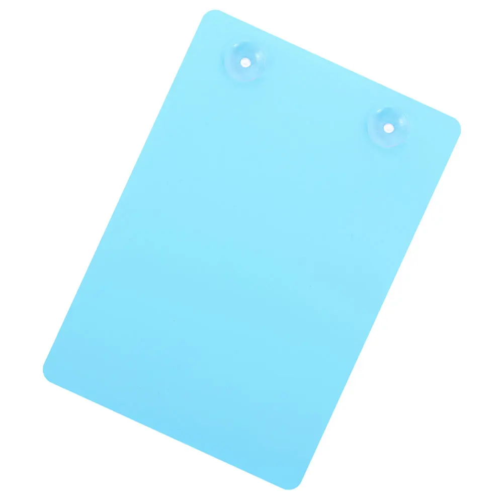 

Aquarium Breeding Spawning Plate Suction Cup Blue Isolation Divider Abs Stone Texture Aquarium Partition Breeding Cone Fish Tank