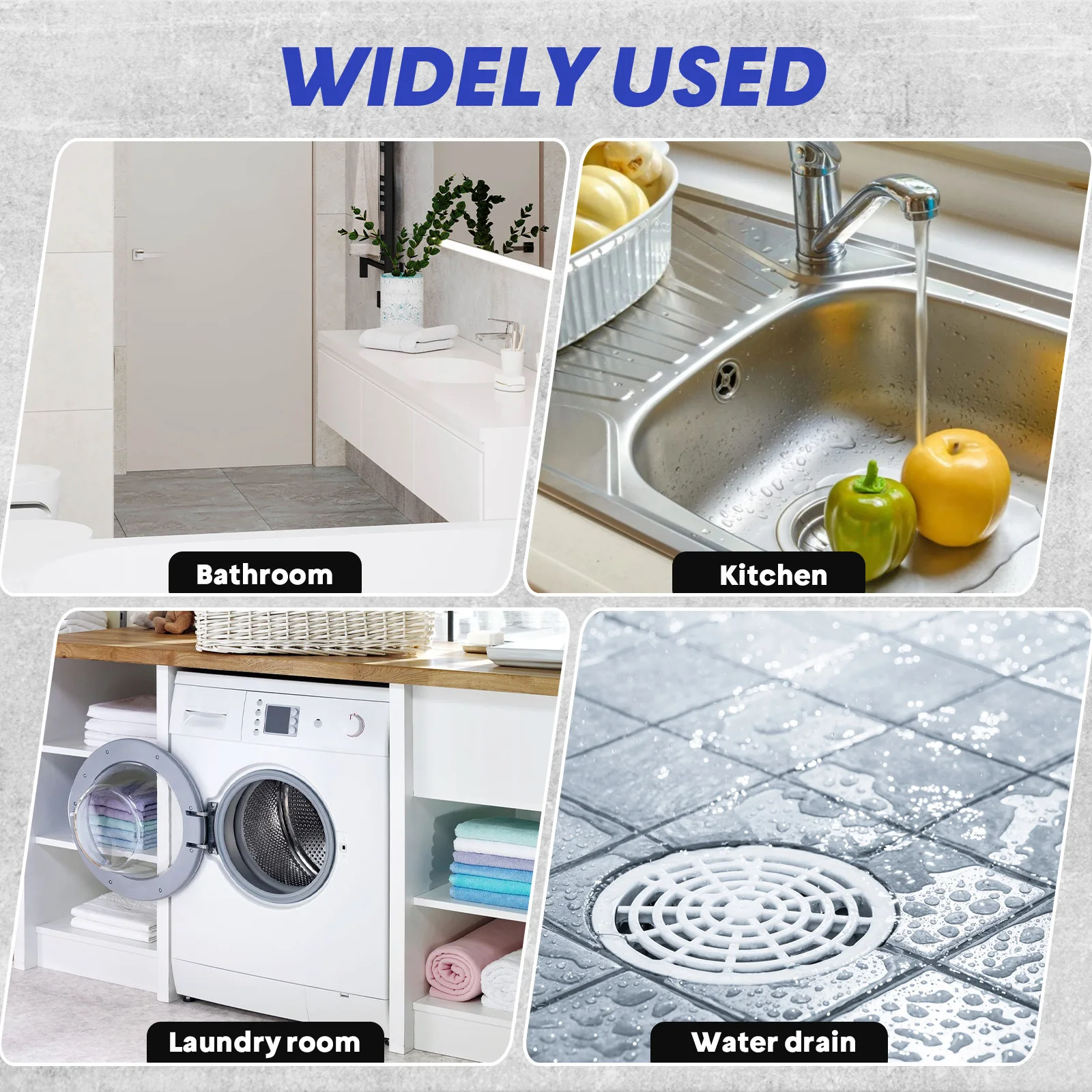 

4Pcs Floor Drain One Way Backflow Preventer Sewer Core Leak Proof Drain Guard High Flow ABS Valve Fit 39-45mm Drainage