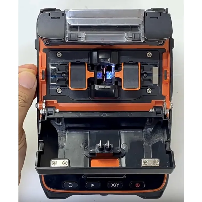 AI9 OPTICAL FIBER FUSION SPLCER For trunk line construction, FTTH project, security monitoring etc