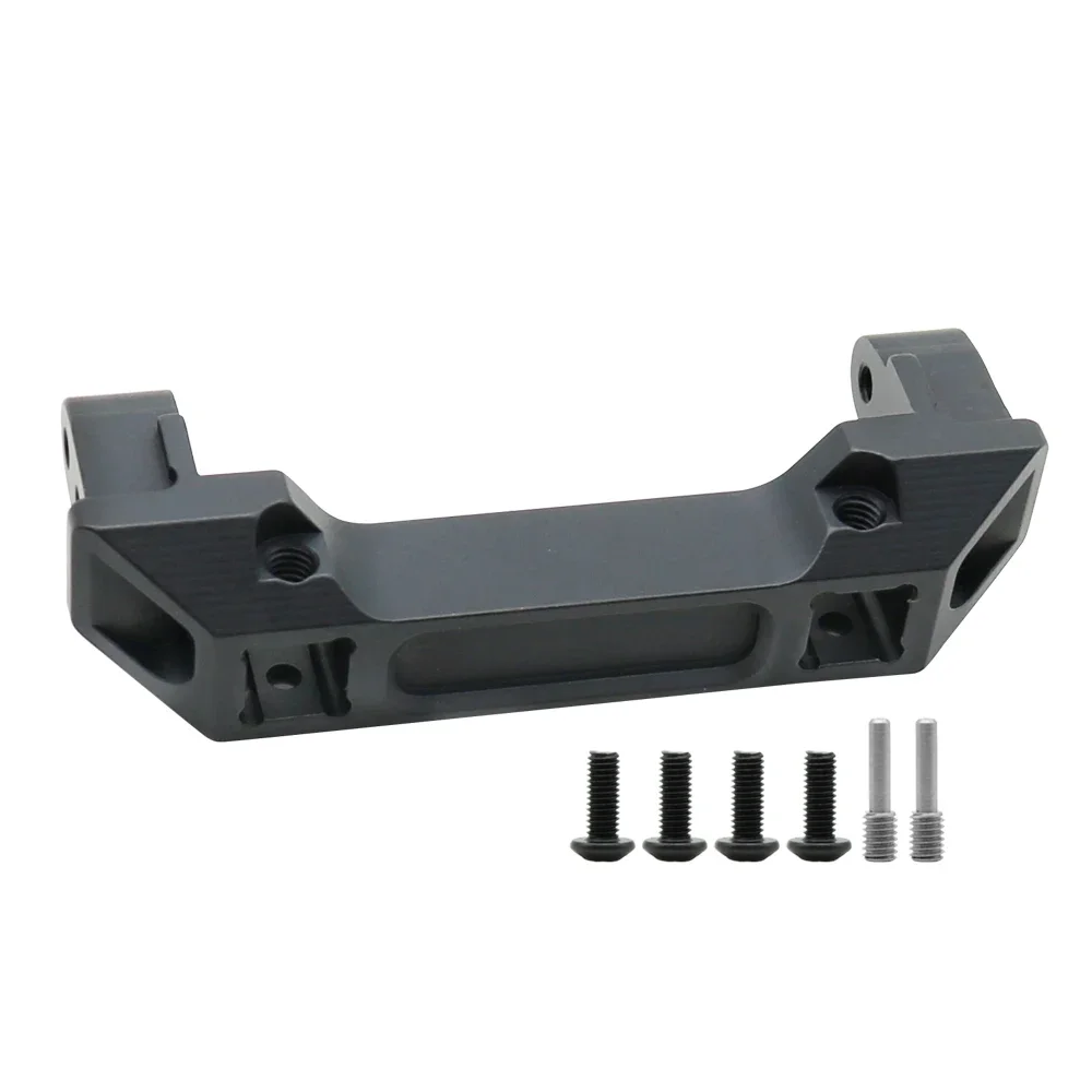 HooCrawler TRX4 Stoßstangenhalterungen, CNC-Aluminiumlegierung, TRX4 vordere und hintere Stoßstangenhalterung für 1/10 RC Crawler TRX-4 Upgrade – Detail 4