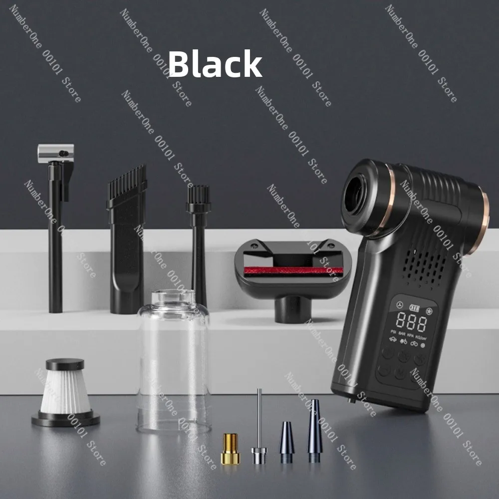 Vacuum air pump, quick air replenishment, self-test tire pressure, multi-function vacuum air pump, five-in-one