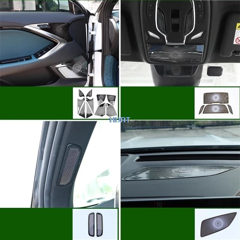 For MG 7 MG7 2023 + Car Roof Reading Light Speaker Door Panel Horn Front Triangular Pillar Dust Proof Cover Interior Accessories