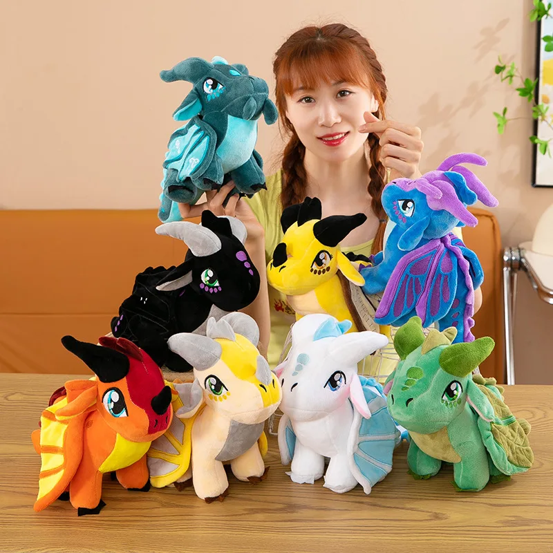 30cm Wings Of Fire Dragon Plush Dolls Game Figure Plush Stuffed Toy High Quality Animation Toys Boys Birthday Gifts