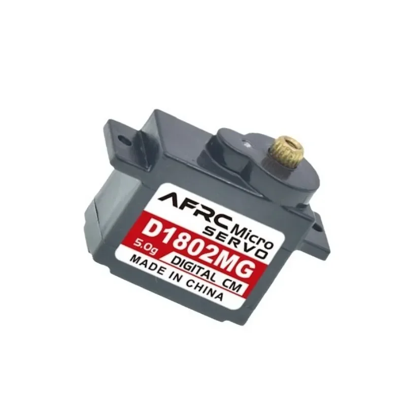 Silnik bezrdzeniowy D1802 5g, plastikowy mikro serwo cyfrowe 3.7-6V do modeli RC, mikro samolotów, helikopterów, robotów, części do majsterkowania