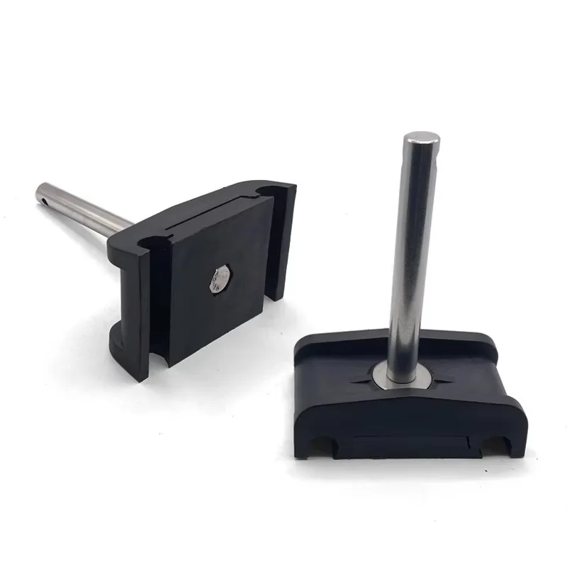 Food and Beverage Factory, Durable Double Round/square Rail Clip Stainless Steel Screw Handle