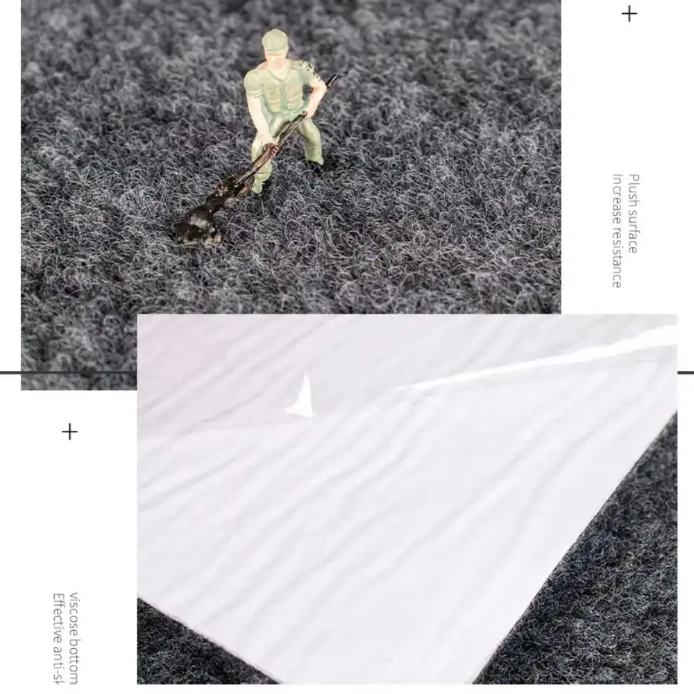 New 76X20cm Staircase Mat Non-Slip Self-adhesive Door Mat Soft Stripe Safety Protection Cover Pads Home Decor