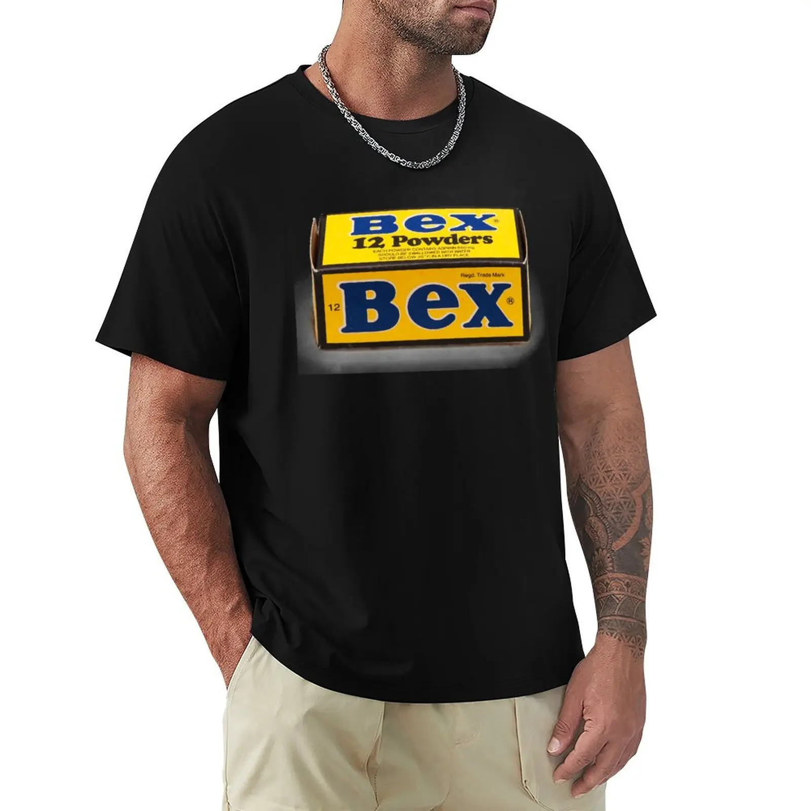 bex powders T-Shirt Casual Everyday Short Sleeve T-Shirt