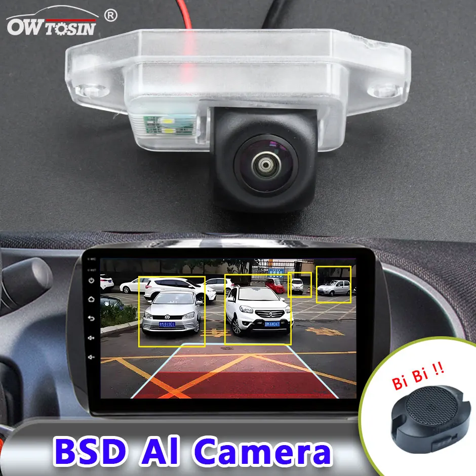 

1920x1080P AHD AI Car Vehicle view Camera For Toyota FJ Cruiser (GSJ15W) 2006-2019 BSD Blind Spot Radar Alarm CarMonitor