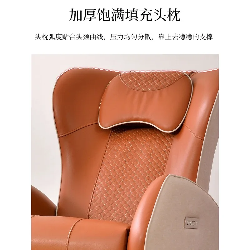 Electric massage sofa chair single zero gravity sleepable reclining living room functional lazy chair