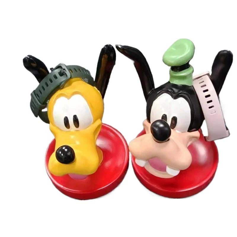 

Периферийные устройства для фильмов, очки с персонажем мультфильма, рамка для очков, настольная модель Pluto Goofy, украшение для домашнего хранения, аниме, скульптура, подарок