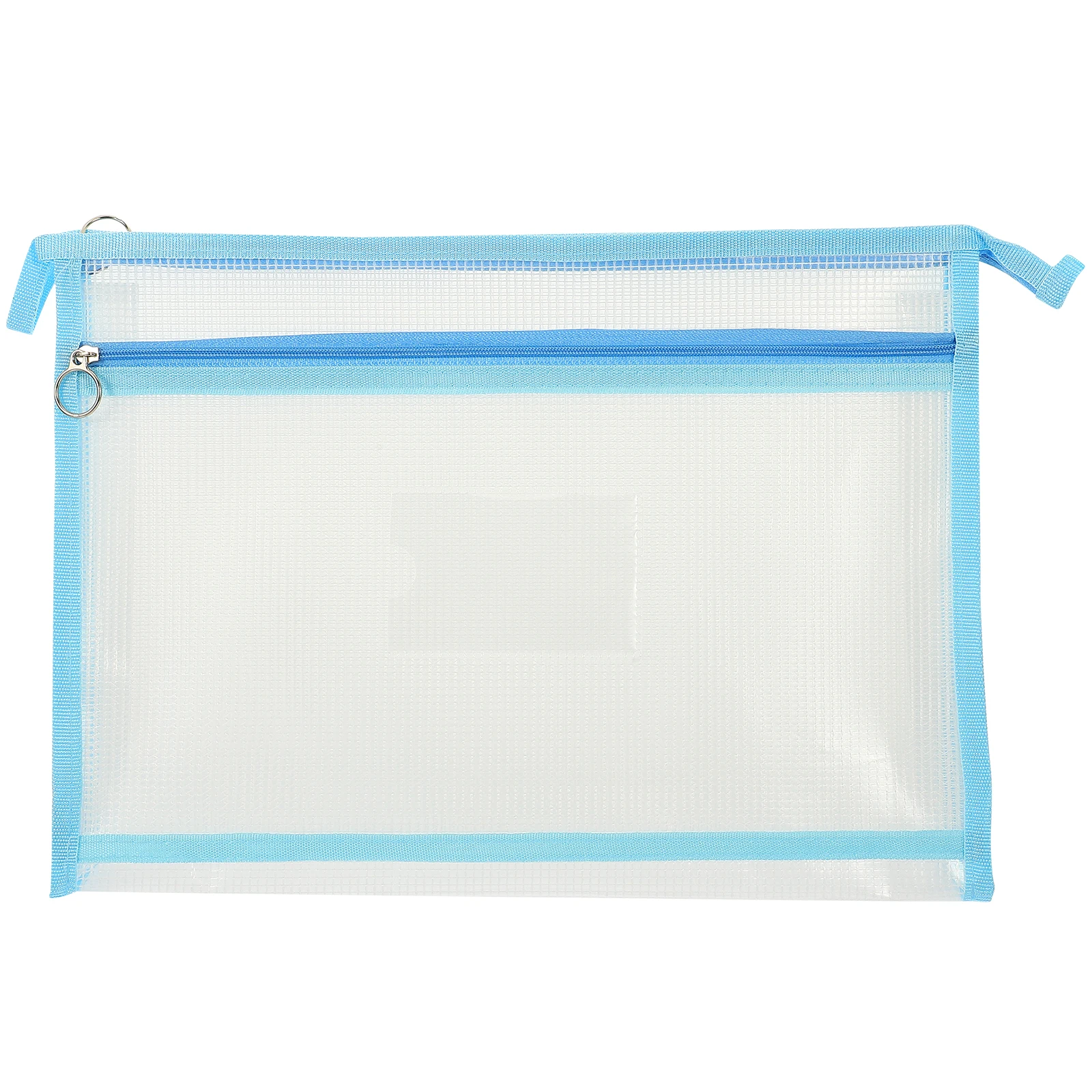 

Document Storage Bag Large Capacity Mesh Zipper Pouch File Organizer for School Office Teacher Student Stationery Organization