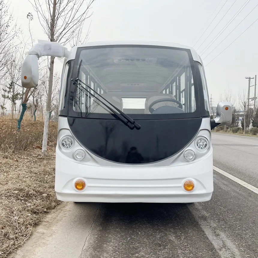 Electric Cars Street Legal Factory Direct Rated Crew 16 Electric Tour Bus City Vehicle Electric Bus Guaranteed Fast Shipping