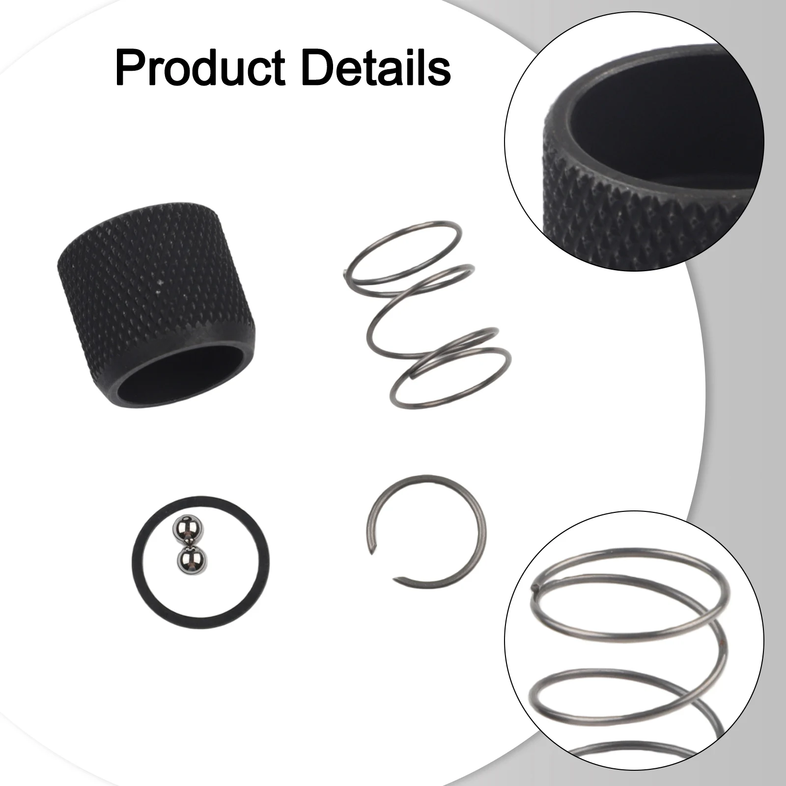 

Пластиковая металлическая цанга-втулка для держателя бит, запасная часть, пружина, как на фото, 233005-7, узкая шайба 267085-1