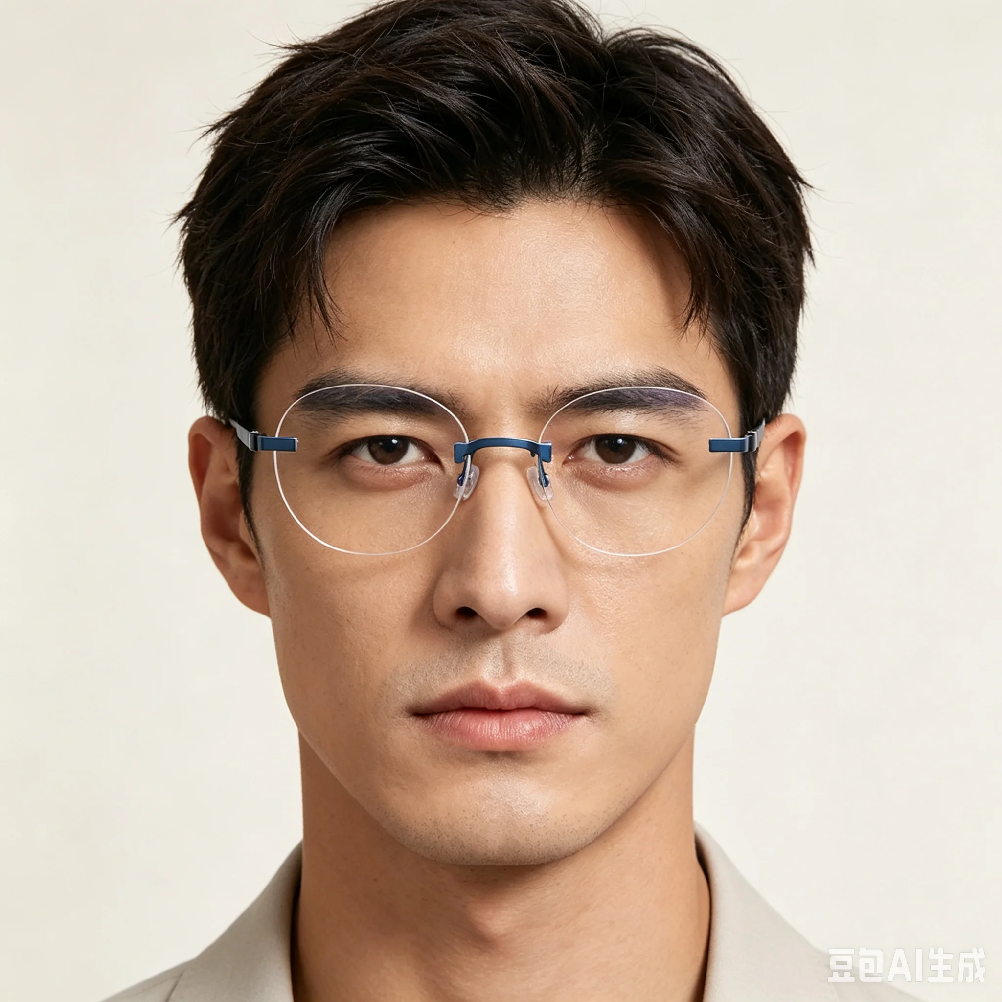 Fashion Lind Frameless Titanium Eyeglasses High Quality Business Oval Rimless Glasses Small Size for Girls And Boys