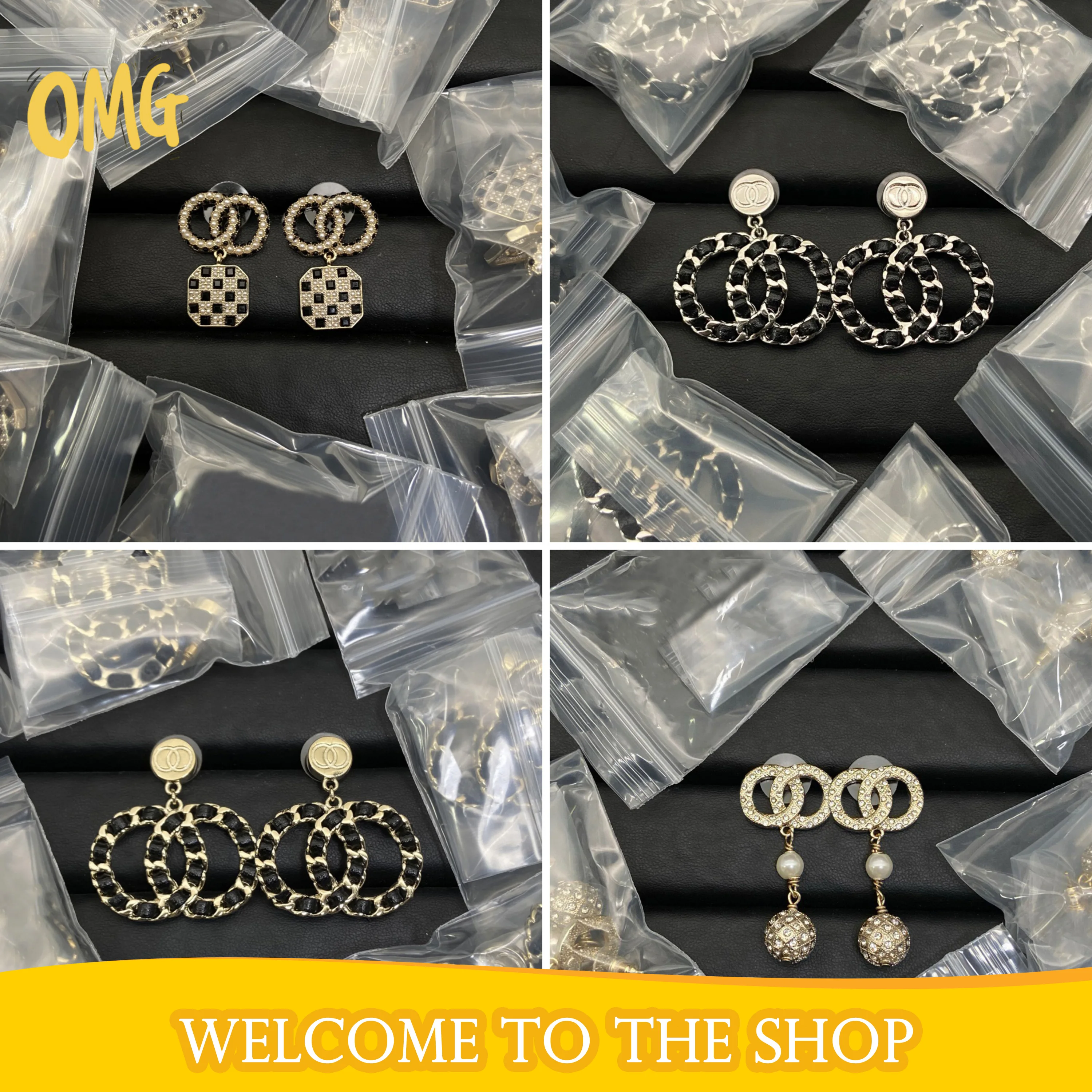 

2025 925 Silver Classic Universal Stud Earrings Perfect for Casual Formal Wear Trendy Accessory