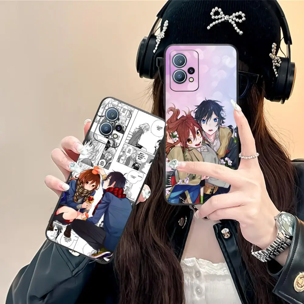 

Anime Horimiya Mobile Phone Case for Huawei P60 P50 P40 P30 P20 P10 P9 P8 Pro Lite Plus Black Cover Luxury Smartphone