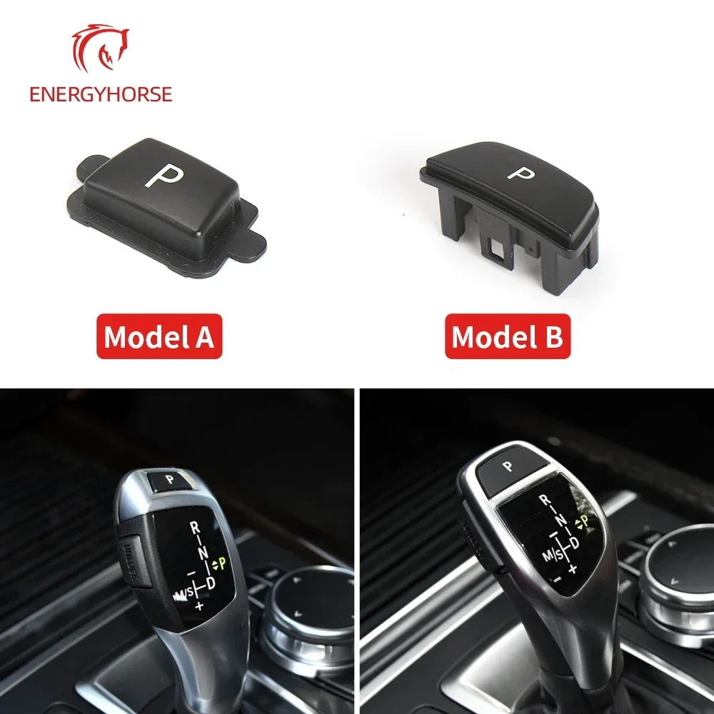 Car Gear Lever Auto Parking Button Letter P Button for BMW 1 2 3 4 5 7 Series F10 F11 F01 F02 X1 X3 X4 F30 F32 F48 F25