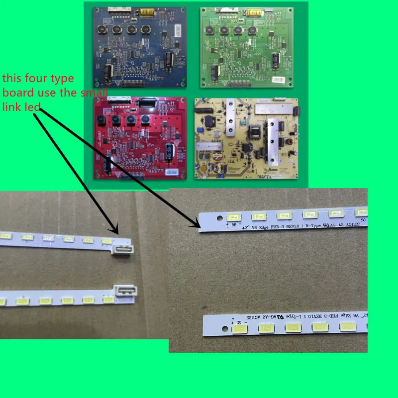 LED Bar For LG 42lw5500 42LV3500 42LW5700 42LV3700 42LV3400 42LW570 42HL833G 42LV355U 42HL833B 42LV375S SONY KDL-42EX410