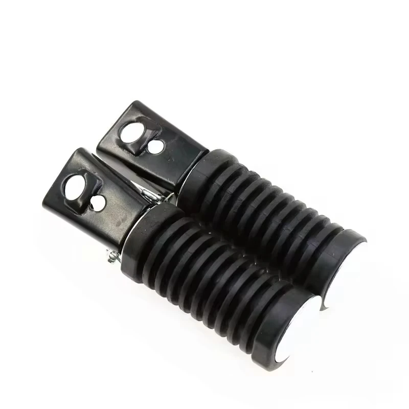 1pair Motorcycle Rear Footrests Motorcycle Foot Pegs Compatible With Suzuki GS125 GN125 Motocross Motorcycle Accessories Pedals