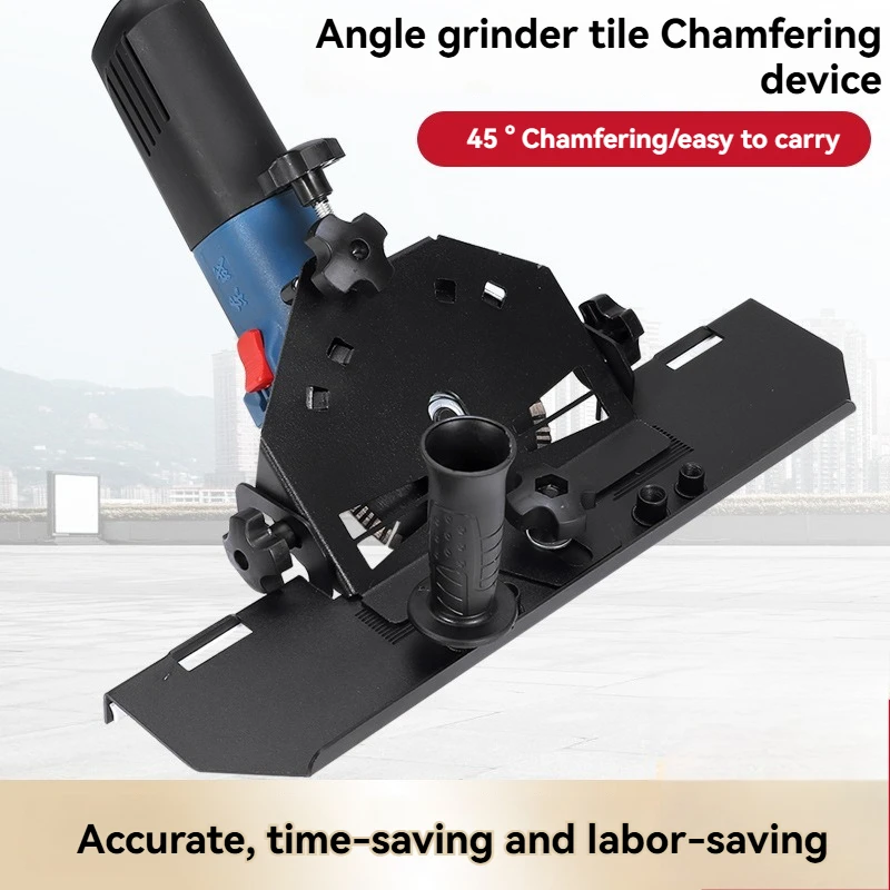 Multifunctional Ceramic Tile Chamfering Machine, 45° Angle Cutting Tool For Angle Grinder, Oblique Cutting Tool