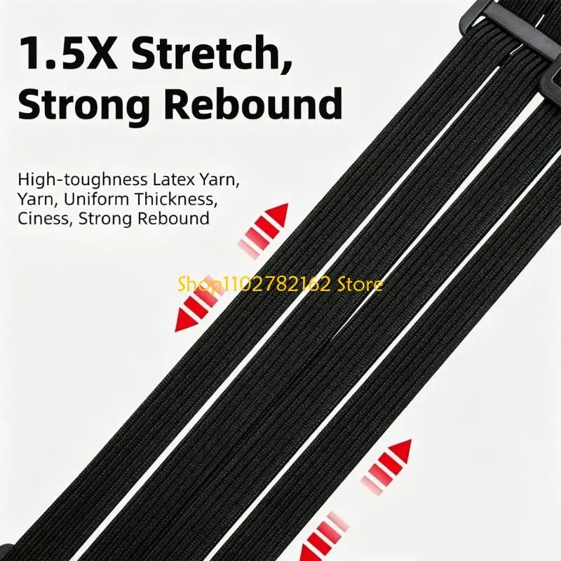 547B Multipurpose Locking Helmet Rope Lanyard Motorcycles Luggage Strap Support Up To 60Kg Weight Capacity for Stable Hanging