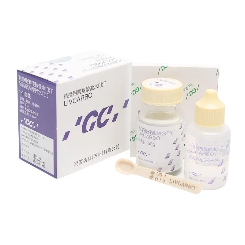 

Dental Restoration Embedded Crown Bridge Adhesive Materials Fuji GC Polycarboxylate Zinc Glass Ionomer Cement Dental Materials