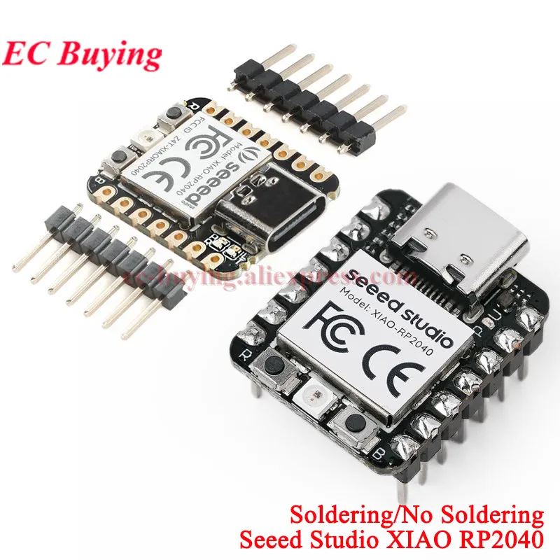 10pcs/1pc Seeed Studio XIAO RP2040 Raspberry Pi Development Board Module Seeeduino Seed For Arduino/MicroPython/CircuitPython