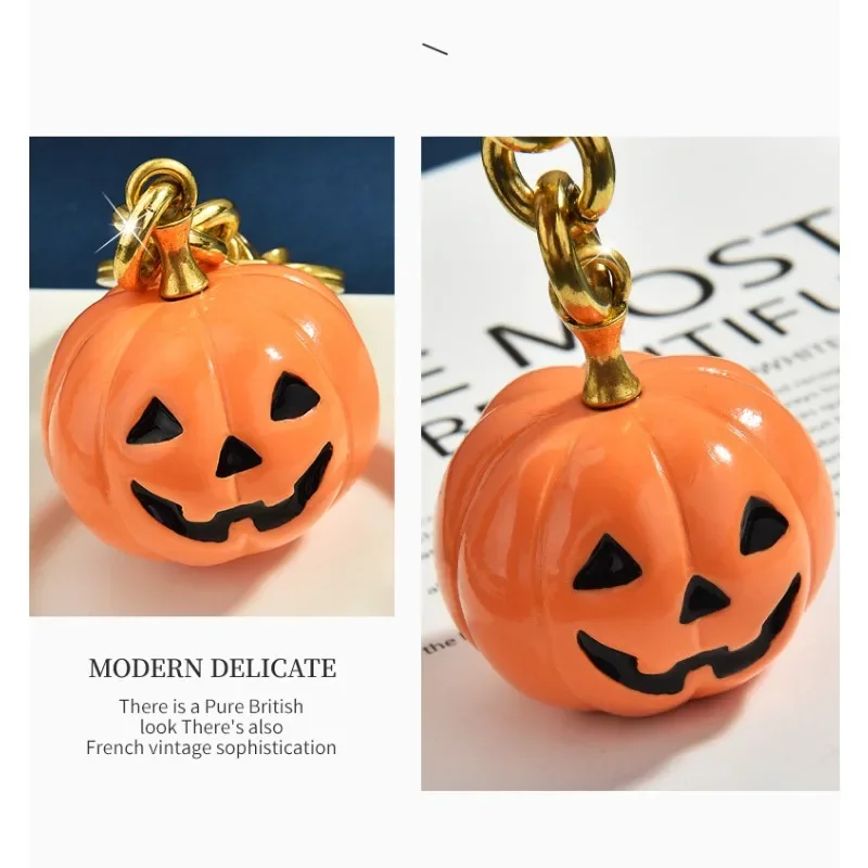 Halloween keychain Pumpkin skull keychain, bag pendant, Mouse Killer Pioneer keychain