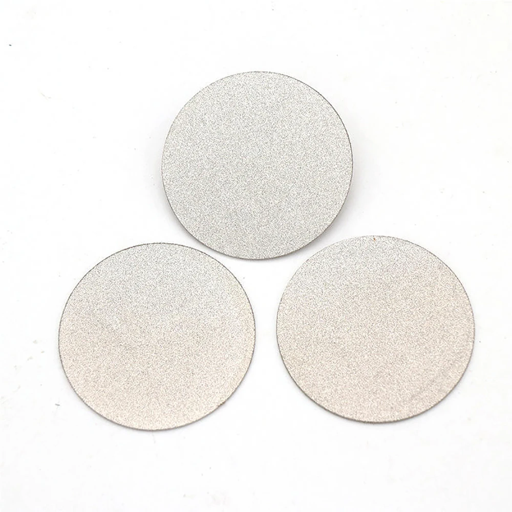 لا ثقب مركزي 2 بوصة 50 مللي متر قرص الطحن الماس عجلات كاشطة المغلفة قرص اللفة المسطحة تلميع أقراص للمجوهرات الأحجار الكريمة