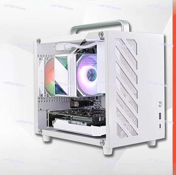 

I6MINI Pure White Portable Small Chassis Office Game Desktop