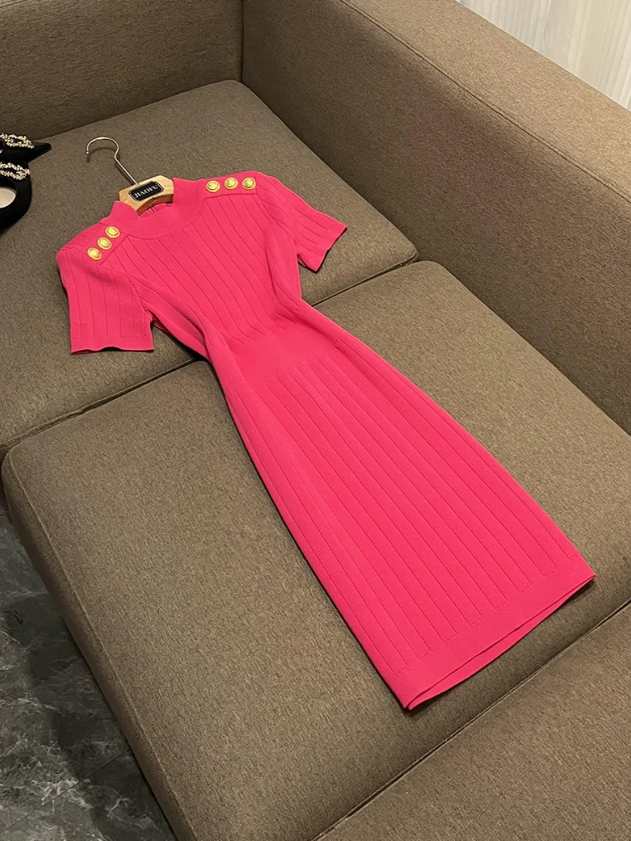 

Slim Fit ort Knitted Dr Women's round Ne Pullover Winter Classic Sle Zip Ba Casual Commute Faion D20355