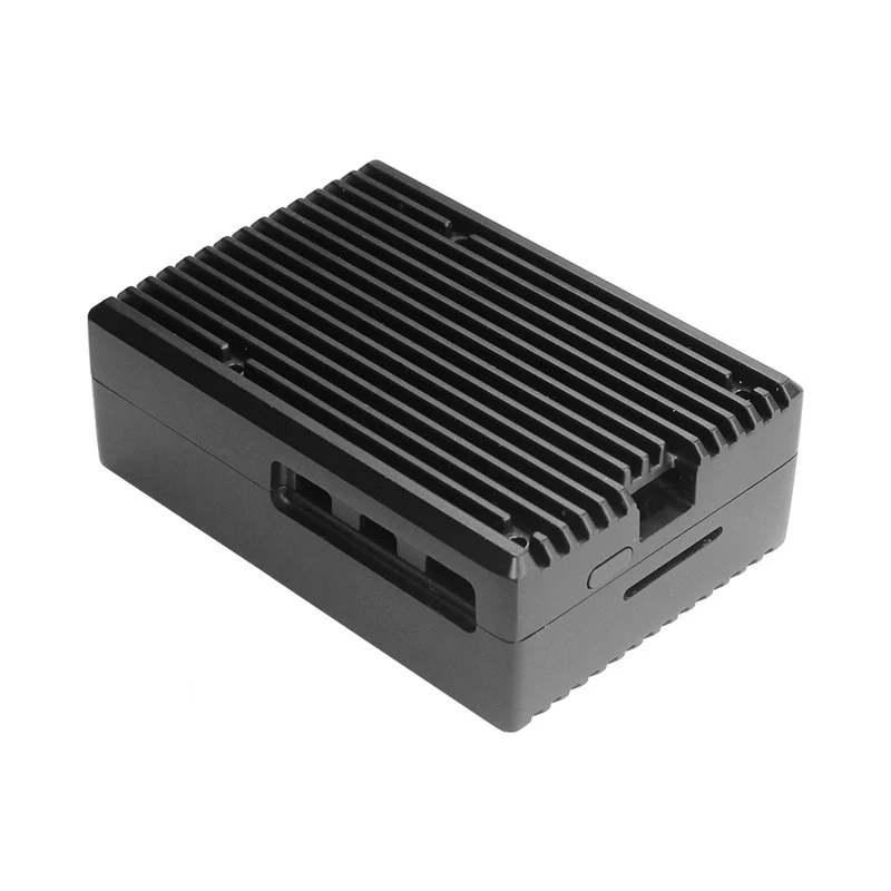 Raspberry Pi 5 Aluminum Passive Heatsink Case Built-in Thermal Posts