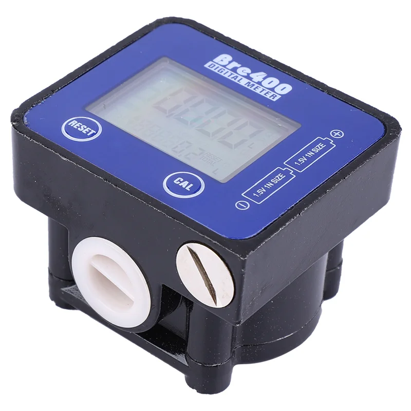

Digital Meter High Accuracy Flowmeter Gauge Blue LCD Display For Chemicals Liquid Water Ultrasonic Replacement-A67F