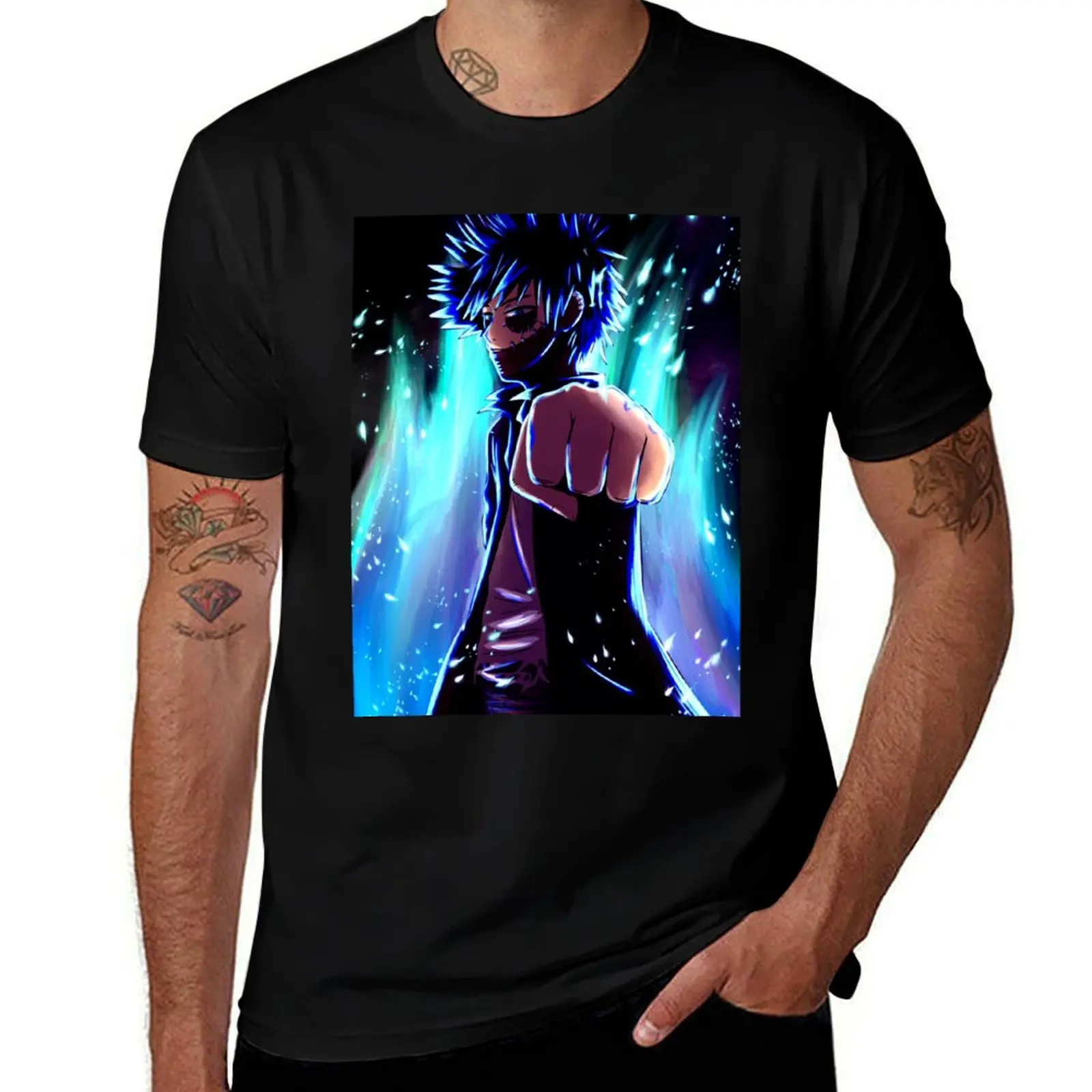 Dabi's Ambition (BNHA Dabi) [Shade 2] T-shirt décontracté léger d'été à manches courtes