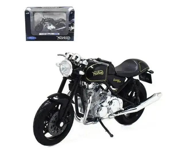 1:18 modelli di moto Norton Commando 961 modello in lega modello di moto moto giocattolo da corsa in miniatura per collezione regalo