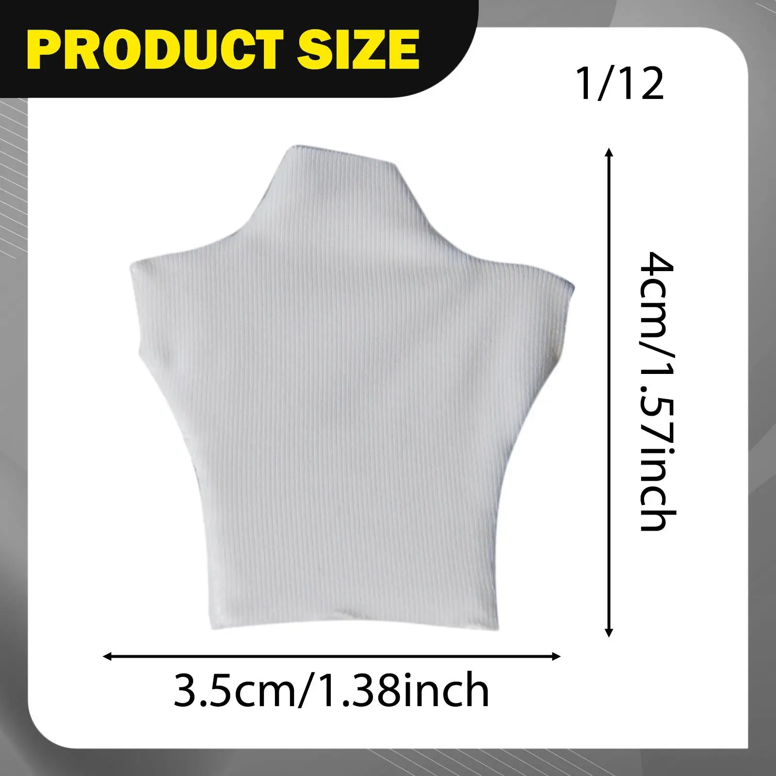 1:12 アクションフィギュア服、女性用ベストタンクトップ、生地、ミニ人形コスチュームアクセサリー、6インチ女性用ミニチュア服