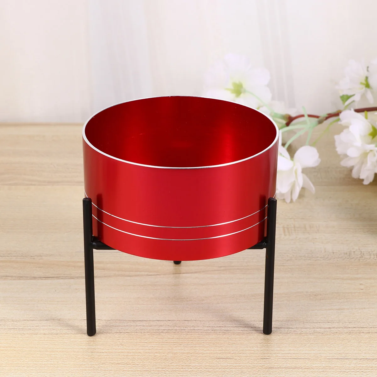

Succulent Pots Small Flower Planter with Stand Succulents Indoor Cute for Decoration