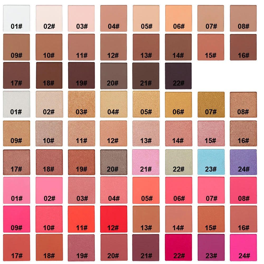 Palette de surligneurs et de Contour de marque privée, Logo personnalisé, correcteur de surbrillance, éclaircissant, ombre de nez, maquillage complet pour le visage