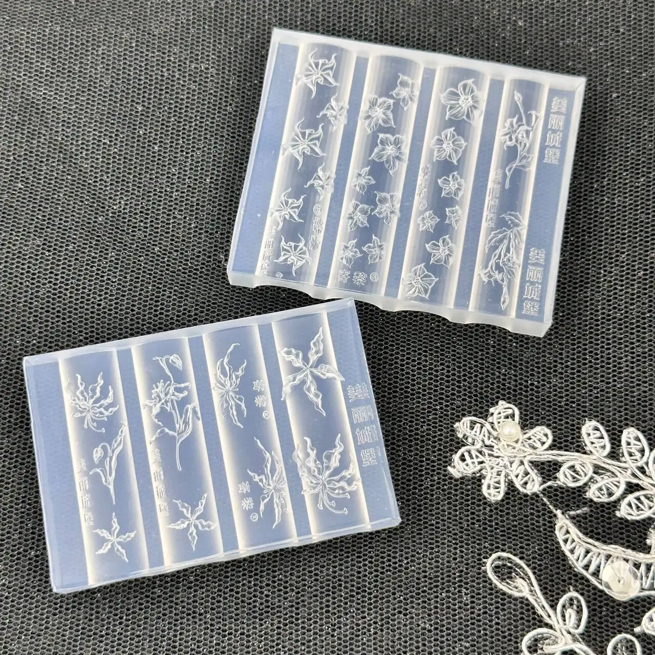 

Цветок дурмана 3D силиконовая форма украшения для дизайна ногтей DIY Мандала цветочный дизайн прозрачный шаблон для резьбы маникюрные инструменты